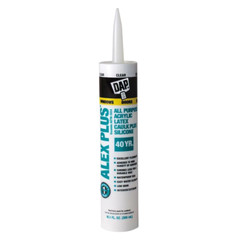ALEX plus 10.1 Oz. Clear Acrylic Latex Caulk plus Silicone