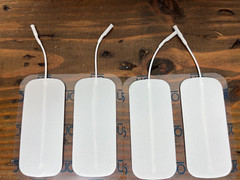 Dynaflex Polyadhesive Electrodes – Size 1.5 x 3.5 Rectangle – Comes with 8 Pads