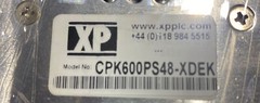 Cosel ADA600F-48 Power Supply, In 120-240VAC 5.9A, Out 48VDC 12.5A