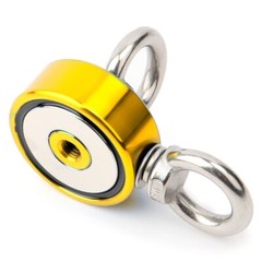 500LBS Fishing Magnet Kit Super Strong Neodymium Pull Force Treasure Hunt w/Rope