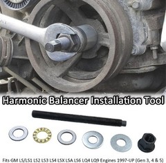 Harmonic Balancer Installation Size: With (GCR15) High Carbon Chromium Bearing