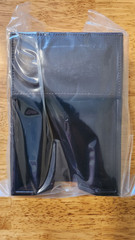 Dacasso Leather Memo Holder 4×6, Dark Brown, A3609