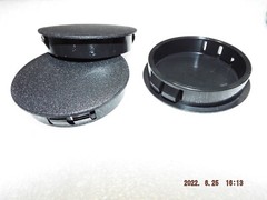 x6 ESSENTRA 1-1/2″ HOLE CAP 62MP1500 BLACK NYLON DOME PLUG COVER HEYCO STYLE