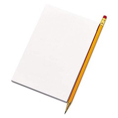 Universal 35614 Scratch Pads, Unruled, 4 x 6, White, 100 Sheet 12 White