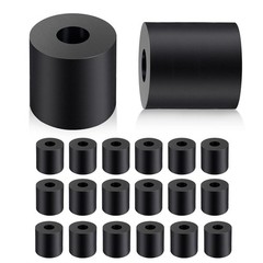 Rubber Spacer 1 Inch OD x 3/8 Inch ID x 1 Inch Thickness Rubber Bushing Round…