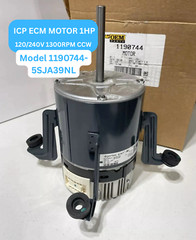 ICP Heil ECM Blower Motor 1HP 5SJA39NL 1190744 Motor 120/240V 1300RPM CCW 60Hz