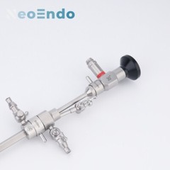 Rigid Hysteroscope Set 30 Degree 4*302mm With Sheath And Working Element