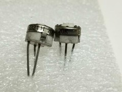 2 pcs-Bourns 3329H/3321H trim pots various resistances 2K,5K,20K, 100K see desc