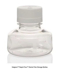 (23) THERMO NALGENE 150mL Rapid-Flow Receiver Storage Bottles 45mm Cap 455-0150