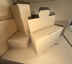 50 Pieces 9″ x 6″ x 3″ Corrugated Security Mailer Shipping Box