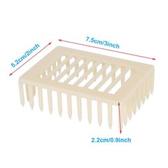 20Pcs/set Plastic Beekeeping Rearing Box Queen Bee Cage Beekeeper Equipment Tool