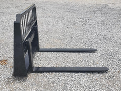 Skid Steer 48″ Pallet Forks 5500 Pound Rating Fits Bobcat Quick Attach-Free Ship