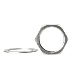 Skywalker Hex Nut and Washer for F-81 Barrel Fitting (Brass, Bag of 100)