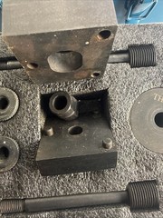 TEMCo Double D Punch Die Set 0.769 inch x 0.642 inch Knockout Hole w/ Case