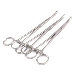 Set Of 3 Kocher Hemostat Forceps Curved 6″ 7″ 8″ Surgical Veterinary Instruments