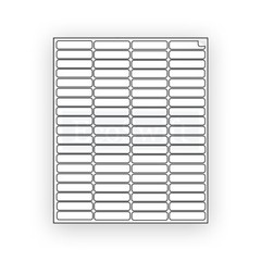 2000 1.75×0.5 EcoSwift Laser Address Shipping Mailing Labels 80/sheet 1 3/4 x1/2