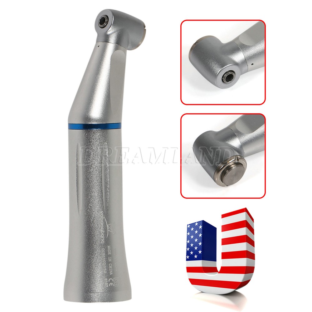 Dental 1:5/1:1 Low Slow Speed Handpiece Push Button LED Contra Angle Yabangbang