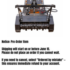 32” Forestry Mulcher Attachment for MINI Skid Steer Loader
