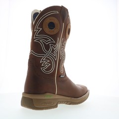 Justin Boots Nitread Waterproof CR3200 Mens Brown Leather Work & Safety Boots 13