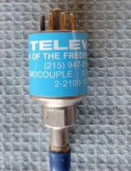 Televac 2-2100-10 Thermocouple, 2A Sensor, 0-20,000 Microns – USED