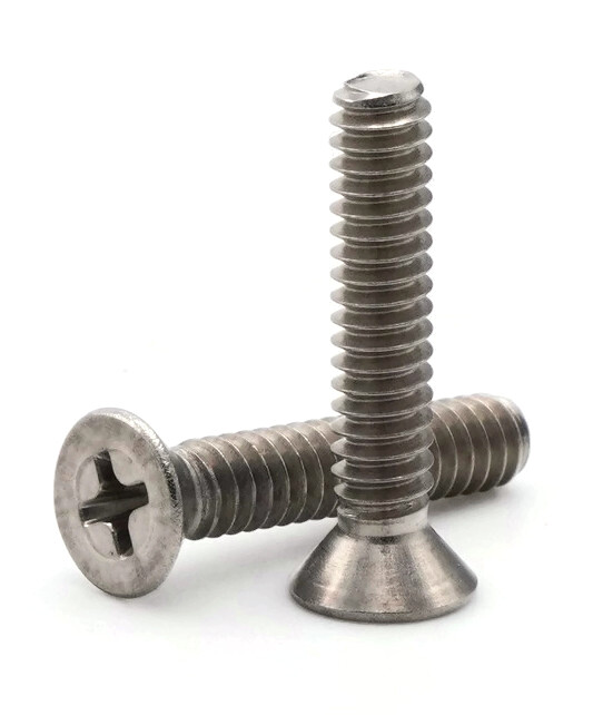 5/16″-18 | 18-8 Stainless Steel Phillips Flat Head Machine Screw – Select Length