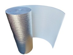SmartSHIELD Pro-10mm 48″x50ft Reflective Insulation, Foam Core, Foil and White.