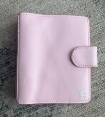 Print Pression A6 Rings Planner Baby Pink Silver Bow Oops Edition 6-Ring Binder
