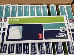 Cs/24 Top Flight #10 Security Strip & Seal Envelope 45 Count Box (1080 Total)