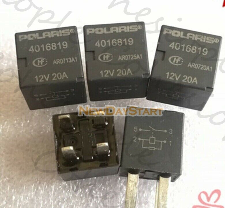 5PCS 4016819 POLARIS Relay 12V 20A 4 Foot AS0227A1 New
