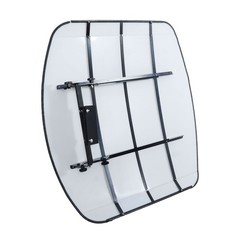 52″ X 52″ For ROPS Snow Shield Canopy Tractor and Mowe 2″ x 2″ or 2″ x 3″ White