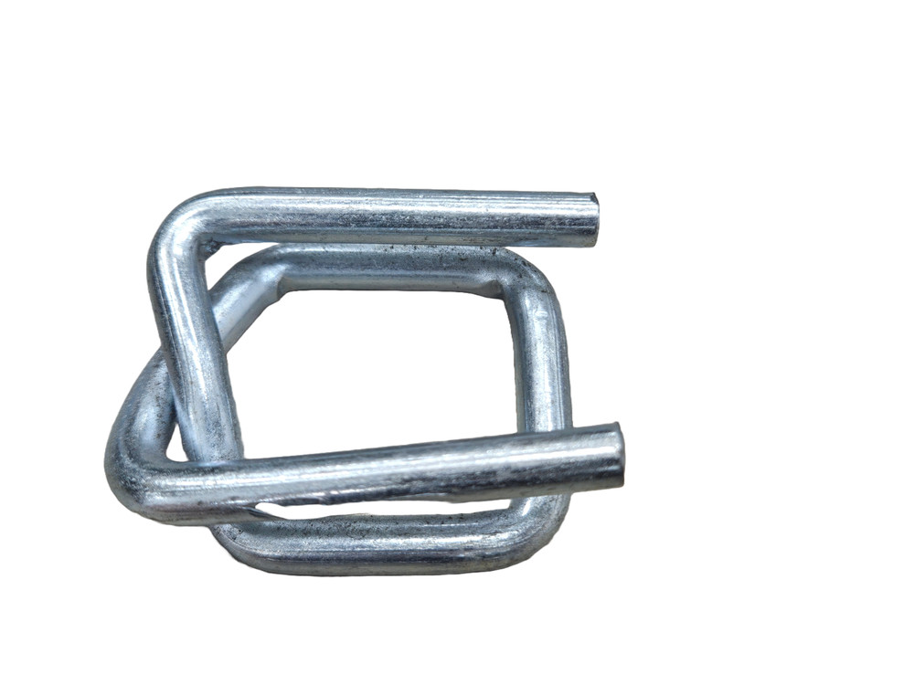 Wire buckle A8 for BulkStrap85, 1″ galvanized steel, 250 pcs in a box