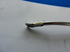 F14 Symmetry Surgical Arthroscopic Punch Up 15°, Curved Right, 3.6mm Bite