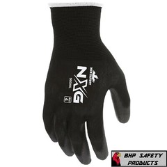 (144 Pairs) MCR Safety Polyurethane Coated Nylon Work Gloves, 13 Gauge Shell