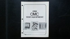 OMC Test Equipment Manual X5162 1982 Outboard Marine Tools Catalog