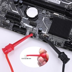 28 Pcs Multimeter Test Leads Kit with Replaceable Gold-Plated Multimeter Prob…