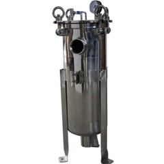 TECHTONGDA 1# Bag Industrial Filter 304 Stainless Steel 2″ NPT In/Out 120 PSI