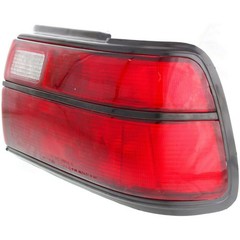 2pcs Driver Passenger Side Red Clear Lens Tail Light Toyota Corolla 1991-1992
