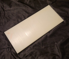 Acetal Natural White Delrin 3/4 x 7 1/4 x 17″ (.750 x 7.250 x 17.000) INV#X-105