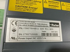 1x PARKER Compax3 C3S075V4F11 I20 T11 M00 Servo Drive Controller, NOS unused