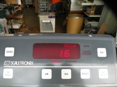 SCALE TRONIX 6702 MEDICAL WHEELCHAIR PLATFORM SCALE W/ HEIGHT MEASUREMENT BAR