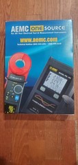 AEMC Model 6416 Clamp-On Ground Resistance Tester, ALARM, MEMORY, (NEW), CASE