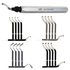 Versatile Deburring Tool for 3D Printing, Metal & PVC – 21 Blade Kit Included