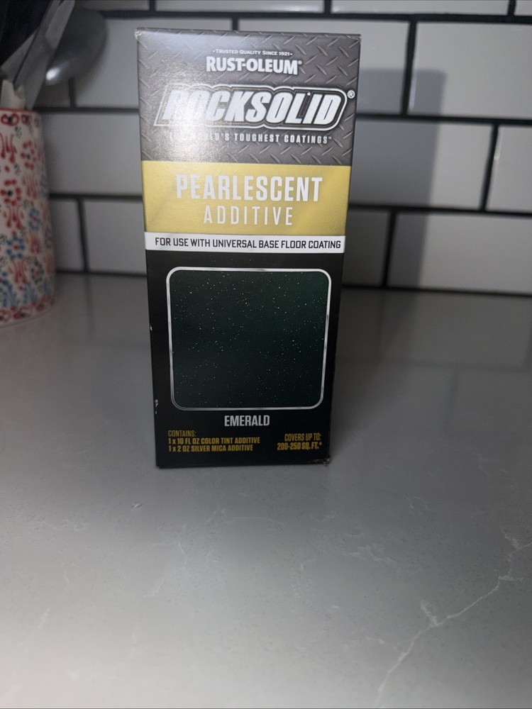 ⚫Rust-Oleum RockSolid Pearlescent Additive. Emerald