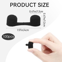 100 Pieces Disposable Nose Filters Nose Plug Filter for Spray Tanning Softnes…
