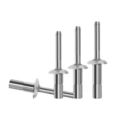 Large Flange Pop Rivets All Steel Dome Head Blind (Choose Size & Quantity)