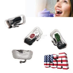 50X Dental Orthodontic Buccal Tubes Roth .022 1st Molar Bondable Non-convertible