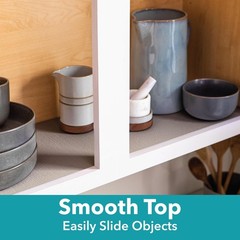 Smooth Top EasyLiner for Cabinets & Drawers, Easy to Install, Shelf Paper & Draw