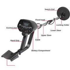 Deep Ground Metal Detector For Adults Underwater Beach Yard Waterproof Seeker US