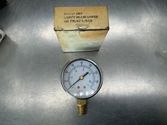 Pressure Gauge 2-1/2″, 0-160 psi, 1/4″ NPT