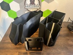 Kubota SVL 75-3 “3 Piece Cab Storage Kit” Hidden Left + Right + Phone Mount